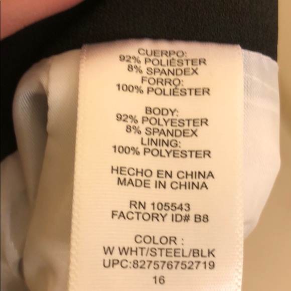 NWT Narcisco Rodriguez for DESIGN NATION Skirt Size 16 - Picture 8 of 8